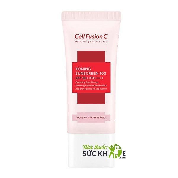 Kem chống nắng Cell Fusion C Tone Up & Brightening SPF 50+ PA++++