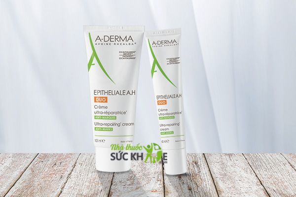 Epitheliale AH Cream A-Derma hỗ trợ liền sẹo