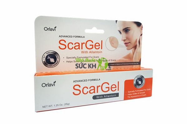 Kem hỗ trợ điều trị sẹo Orlavi Scargel an toàn với mọi loại da