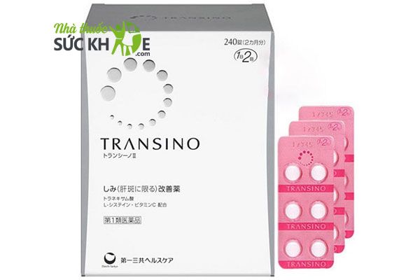 Viên uống trị nám Transino đến từ thương hiệu Transino Nhật Bản