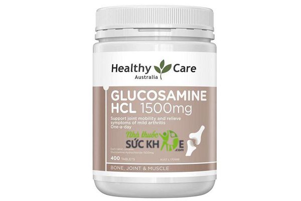 Glucosamine HCL 1500mg Úc từ thương hiệu Healthy Care