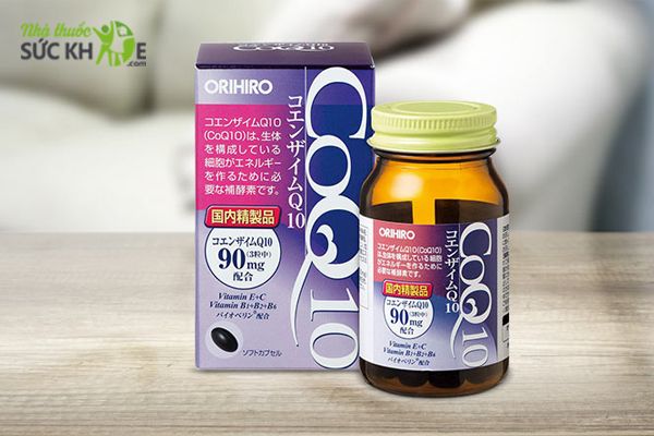 Viên uống hỗ trợ tim mạch CoQ10 Orihiro 90mg