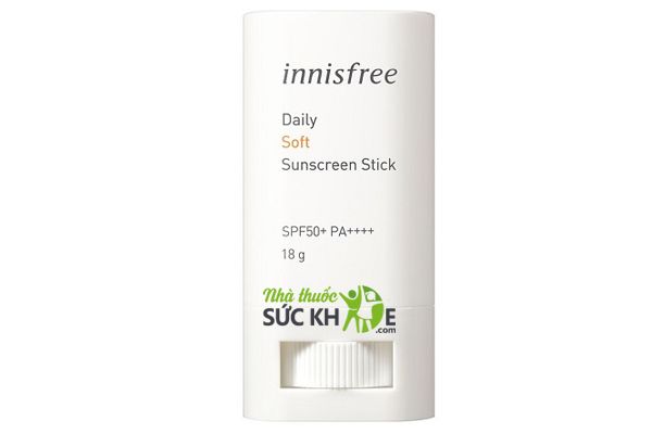 Kem chống nắng dạng thỏi Innisfree Daily Soft Sunscreen Stick F50+ PA++++ 
