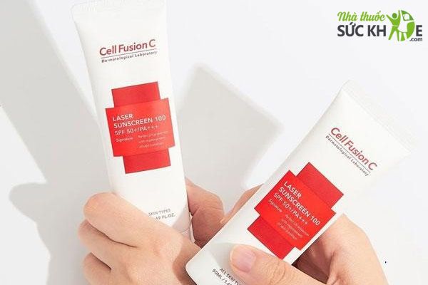 Kem chống nắng Cell Fusion C Laser Sunscreen 100 SPF50+ PA+++
