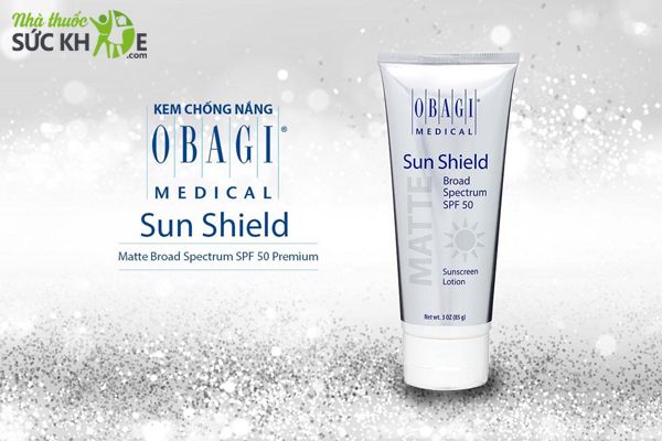 Kem chống nắng phổ rộng tốt nhất Obagi Sun Shield Matte Broad Spectrum SPF 50