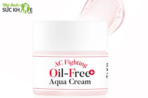 Kem dưỡng ẩm cho da dầu mụn Tiam AC Fighting Oil Free Aqua Cream