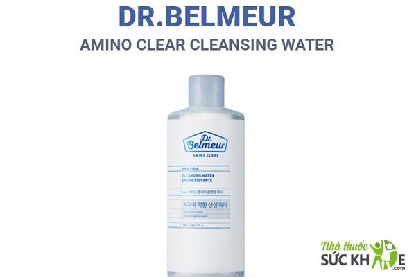 Nước tẩy trang cho da dầu mụn Dr. Belmeur Amino Clear Cleansing Water 