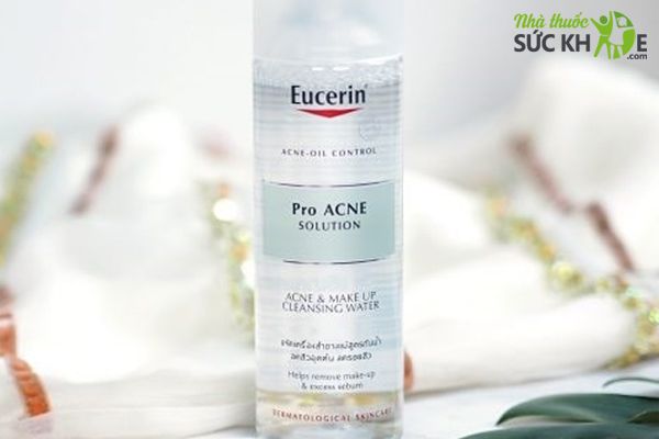 Nước tẩy trang cho da dầu mụn Eucerin Pro ACNE Solution 