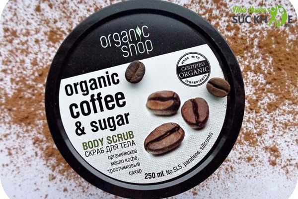 Tẩy da chết toàn thân Organic Shop Organic Coffee & Sugar