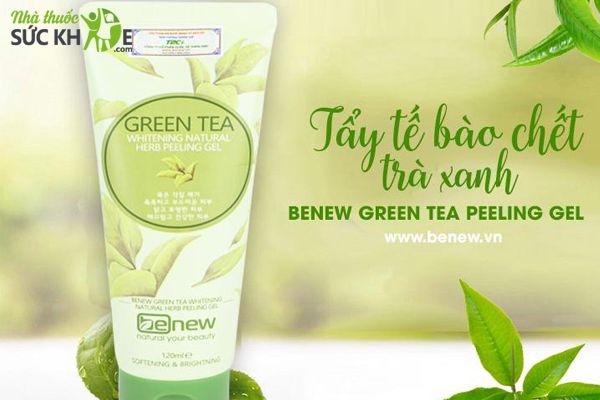 Tẩy tế bào chết trà xanh Benew Green Tea Peeling Gel Hàn Quốc