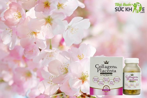 Viên uống Collagen Placenta chính hãng của Nhật Bản, 270 viên