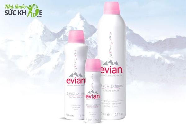 Xịt khoáng Evian Mineral Water Spray
