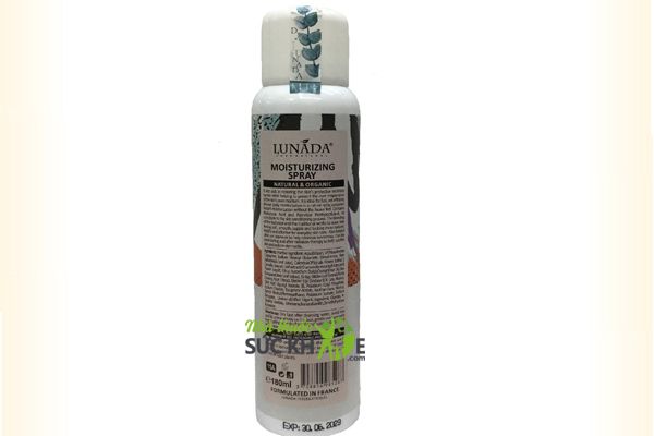 Lunada Natural & Organic Moisturizing Spray