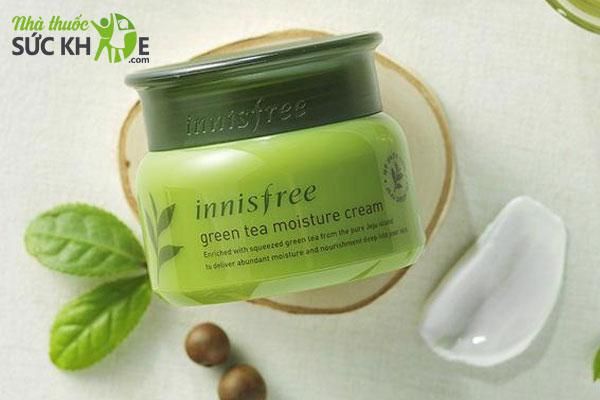Kem dưỡng ẩm cho da dầu mụn tuổi dậy thì Innisfree Green Tea, Balancing Cream EX - Da hỗn hợp