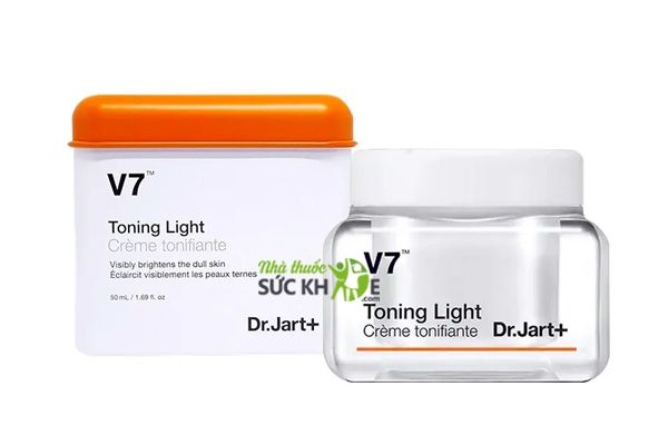 Kem dưỡng da mặt Hàn Quốc tốt nhất –  V7 Toning Light Dr.Jart +