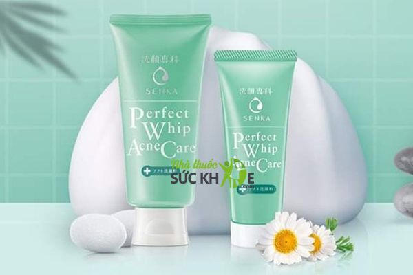 Sữa rửa mặt ngừa mụn Senka Perfect Whip Acne Care
