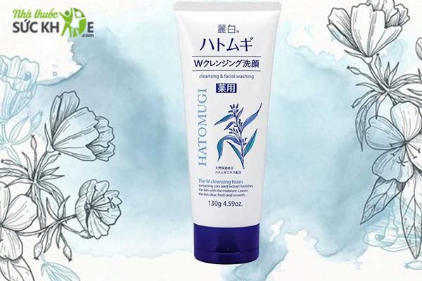 Sữa rửa mặt Hatomugi Naturie Cleansing & Facial Washing