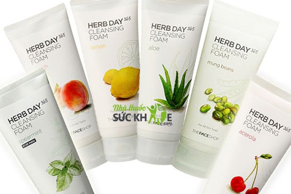 Sữa rửa mặt Herb Day 365 Hàn Quốc – The Face Shop