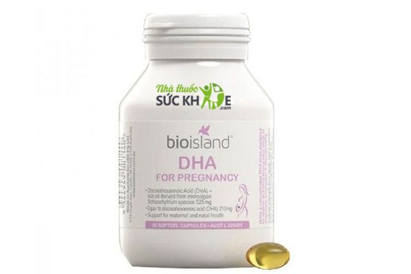 Viên uống Bio Island DHA - bổ sung DHA cho bà bầu