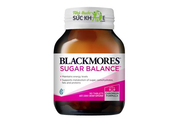 Viên uống Blackmores Sugar Balance 90 viên của Úc