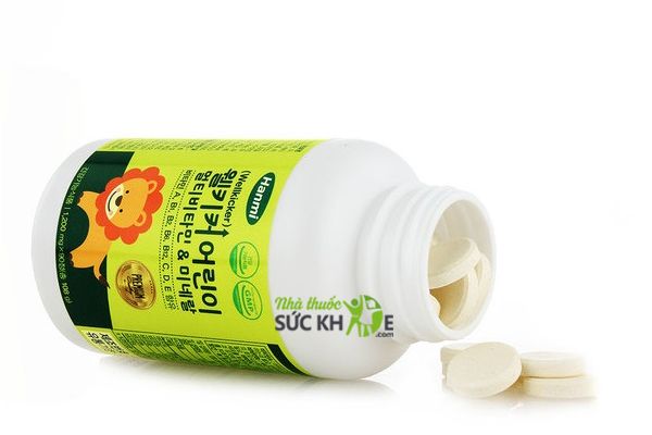 Vitamin tổng hợp cho bé của Hàn Quốc Hanmi Well Kicker