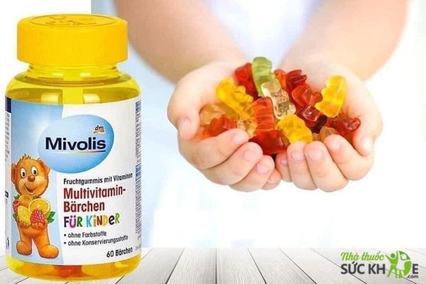 Kẹo gấu bổ sung Vitamin tổng hợp cho bé