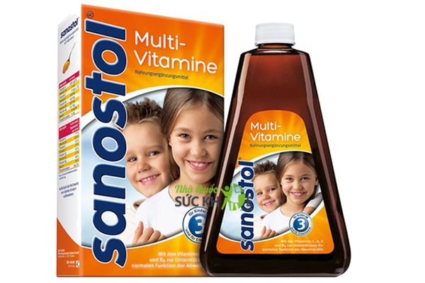 Vitamin tổng hợp Sanostol số 3 cho trẻ từ 3- 6 tuổi