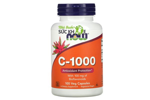 Viên uống bổ sung Vitamin C Now Foods 1000 mg C With Bioflavonoids