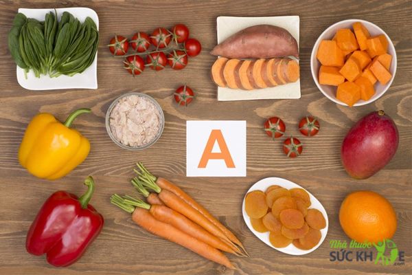 Nguồn thực phẩm cung cấp Vitamin A cho cơ thể