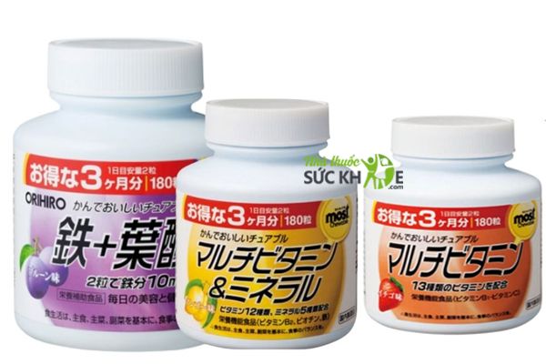 Vitamin tổng hợp cho trẻ em của Nhật Orihiro