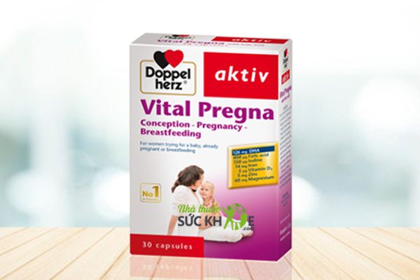 Vitamin tổng hợp của Đức cho bà bầu 3 tháng đầu Vital Pregna