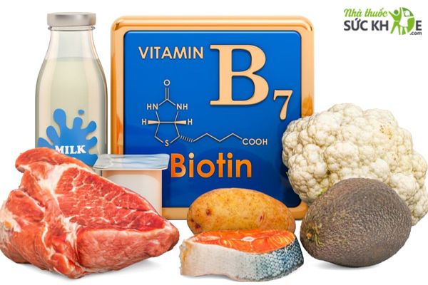 Vitamin B7 giúp tóc mọc nhanh