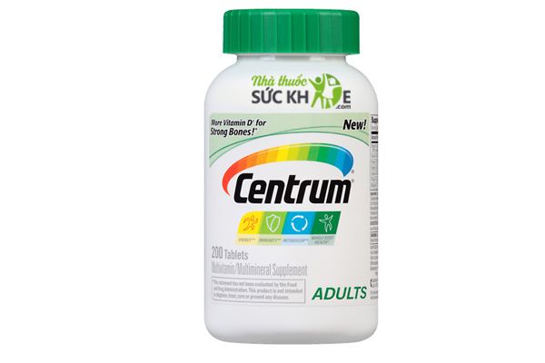 Vitamin tổng hợp Centrum Adults