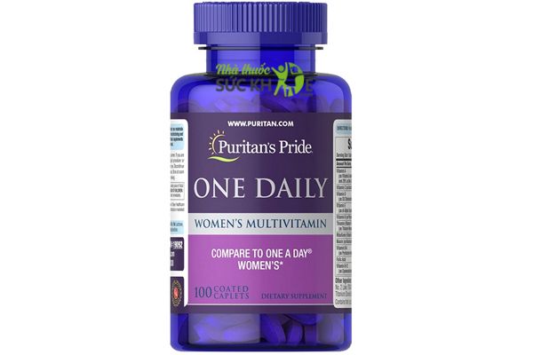 Vitamin tổng hợp của Mỹ tốt nhất cho nữ One Daily Women's MultiVitamin Puritan's Pride