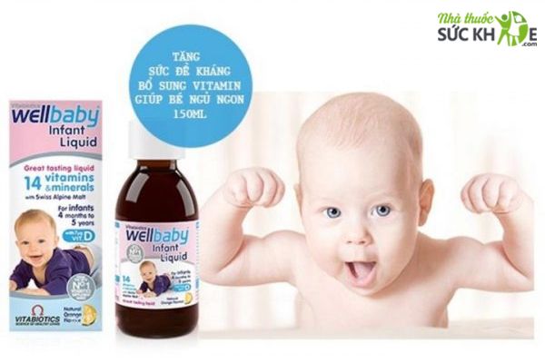 Wellbaby - Multi Vitamin Liquid 150ml của Anh