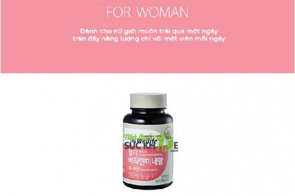Vitamin tổng hợp Wellife cho nữ 