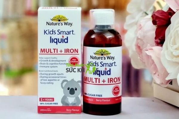 Nature's Way Kids Smart Multi Iron Liquid dạng siro