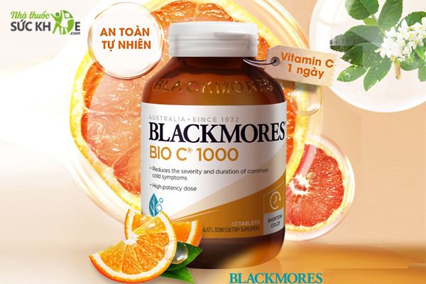 Viên nén Vitamin C Blackmores Bio C 1000mg