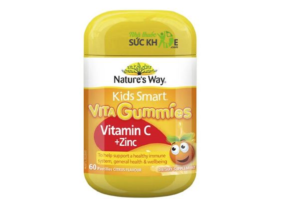 Vita gummies hỗ trợ bổ sung vitamin C và Kẽm