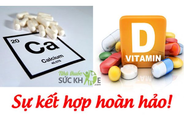 Uống Canxi và Vitamin C cùng lúc được không, Nên uống canxi kết hợp với vitamin D