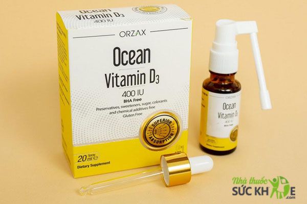 Ocean Vitamin D3 dạng xịt