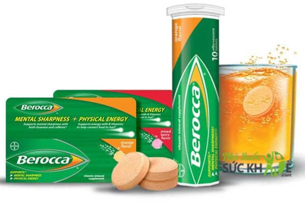 Uống viên sủi vitamin C mỗi ngày có tốt không, Viên sủi vitamin C Berocca Performance