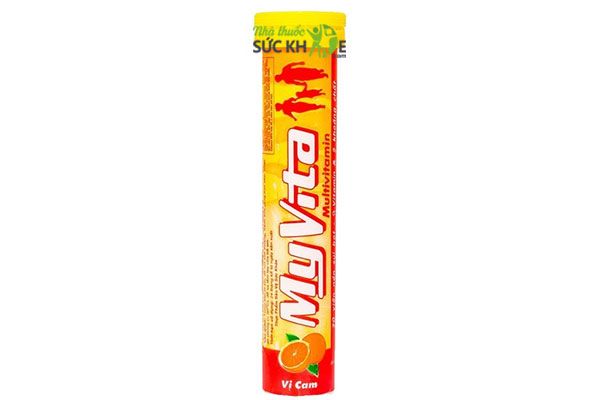 Uống viên sủi vitamin C mỗi ngày có tốt không, Viên sủi Vitamin C Myvita Multivitamin