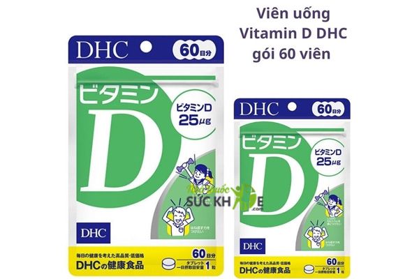 Viên uống bổ sung vitamin D DHC Nhật Bản