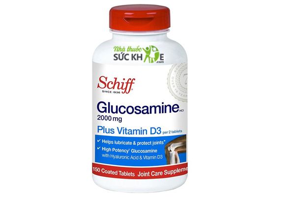 Viên uống Schiff Glucosamine 2000mg Plus Vitamin D3