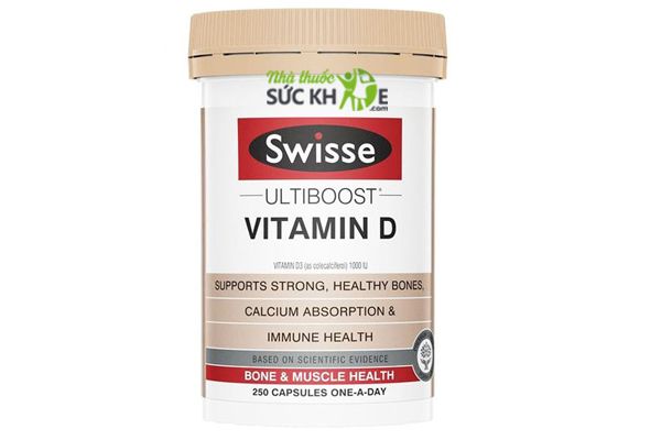 Vitamin D Swisse dành cho người lớn của Úc