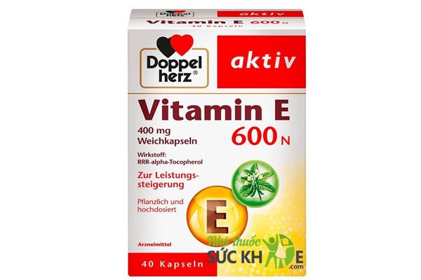 vitamin E Đức, Vitamin E Doppelherz Aktiv 600N