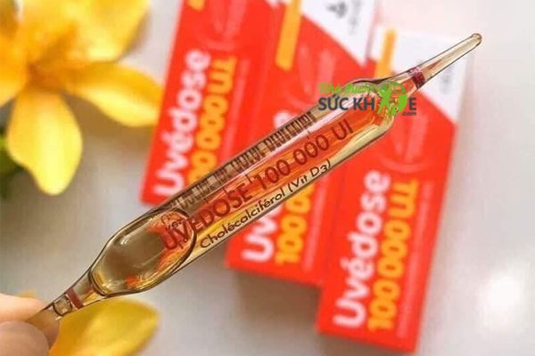 Vitamin D3 Uvedose liều cao 100000 UI-1 liều cho 3 tháng