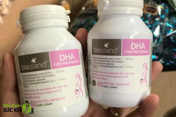 Viên uống DHA Bioisland được nhiều mẹ bầu lựa chọn