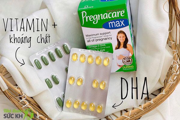 Vitamin tổng hợp tăng khả năng thụ thai Pregnacare Max